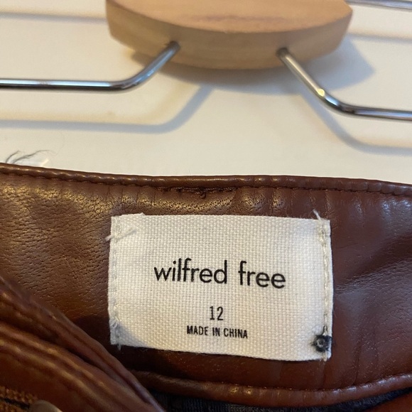 Wilfred free high waisted leather pants - Picture 2 of 3